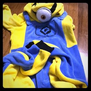 Minion Halloween Costume/Onesie/Pajama